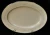 Noritake Cumberland Oval Serving Platter 11 1/2" 2225 White Embossing Excellent