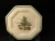 Nikko Christmastime Bread Plates 6 1/2" Christmas Tree Holly Set of 2 Excellent