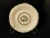 Castleton York Rose Saucer White Rose Gold Trim Excellent