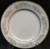 Noritake Belmont Salad Plates 8 1/4" 5609 Blue Gray Scrolls Set of 2 Excellent