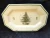Nikko Christmastime Large Oval Platter 16" Christmas Tree Japan Holly Excellent
