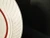 Homer Laughlin Gothic Maroon Salad Plates 8" Restaurant Ware 2 Excellent
