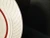 Homer Laughlin Gothic Maroon Salad Plate 8" Restaurant Ware Excellent