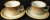 Mikasa Stylekraft Cup Saucer Sets CO900 Brown Tan Speckled 2 Excellent
