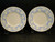 Wedgwood Kingston Blue Salad Plates 8 1/2" Set of 2 | DR Vintage Dinnerware Replacements