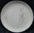 Fine China of Japan Platinum Wheat Dinner Plates 10 1/4" Set of 2 Excellent