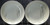 Fine China of Japan Platinum Wheat Soup Bowls 7 1/2" Salad Set of 2 | DR Vintage Dinnerware Replacements