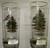 Spode Christmas Tree Glasses HighBall 12 Oz 6 1/4" Tall Set of 2 Excellent