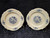 Homer Laughlin Dresden Imperial Blue Bread Plate 6 5/8" Set of 2 | DR Vintage Dinnerware Replacements