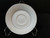 Noritake Ranier Tea Cup Saucer 6909 White on White Set of 2 Excellent