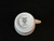 Noritake Ranier Tea Cup Saucer 6909 White on White Set of 4 Excellent