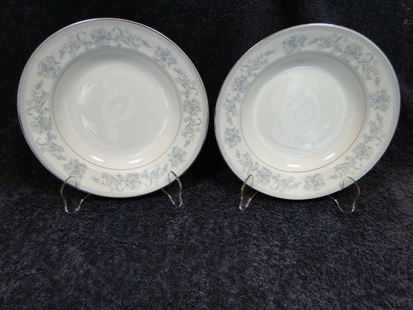 Mikasa Dresden Rose Soup Bowls L9009 8 3/8" Pasta Salad Set of 2 | DR Vintage Dinnerware and Replacements