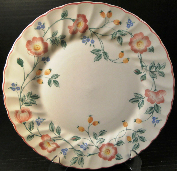 Churchill Briar Rose Dinner Plate 10" England | DR Vintage Dinnerware and Replacements