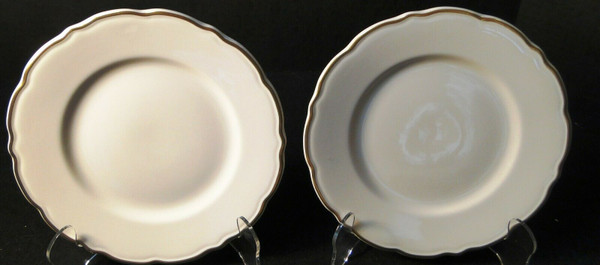 Syracuse Gourmet Salad Plates 7 1/4" Vintage Restaurant Ware Set of 2 | DR Vintage Dinnerware and Replacements