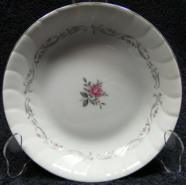 Fine China of Japan Royal Swirl Soup Bowl 7 3/4" Salad | DR Vintage Dinnerware and Replacements