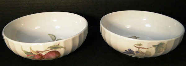 Mikasa Belle Terre Coupe Cereal Bowls 6 5/8" CAJ05 Maxima Fruit Set 2 | DR Vintage Dinnerware and Replacements