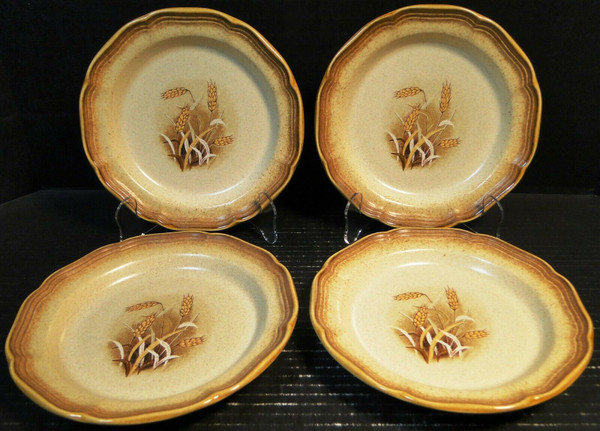 Mikasa Whole Wheat Granola Salad Plates 8" E8001 Set of 4 | DR Vintage Dinnerware and Replacements Mikasa Whole Wheat Granola Salad Plates 8" E8001 Set of 4 | DR Vintage Dinnerware and Replacements