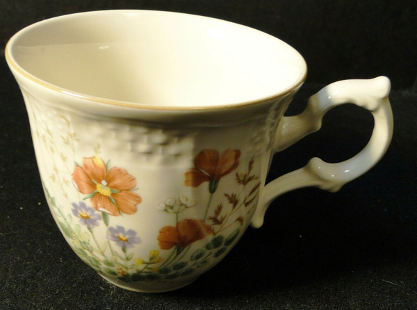 Mikasa Margaux Tea Cup D1006 Fine Ivory | DR Vintage Dinnerware and Replacements