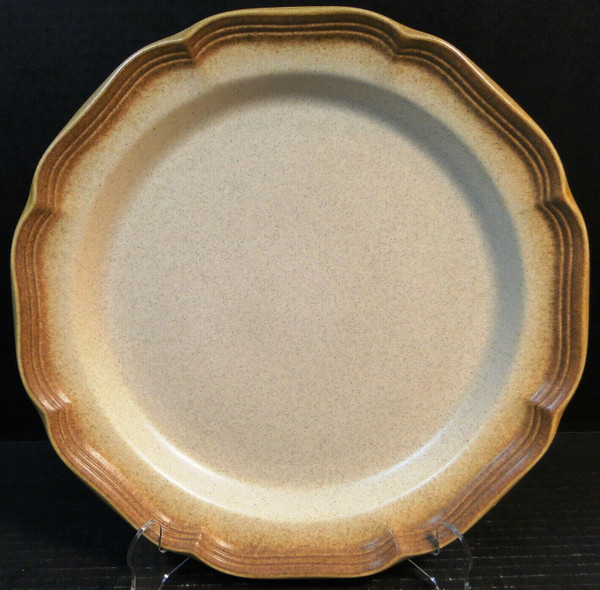 Mikasa Whole Wheat Chop Plate 12 1/2" Round Platter E8000 | DR Vintage Dinnerware and Replacements