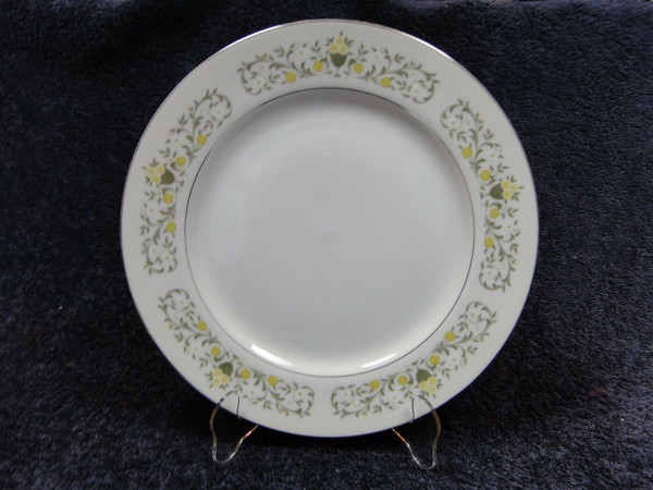 Fine China Japan Florentine Dinner Plate 10 1/2" | DR Vintage Dinnerware Replacements