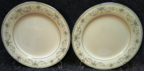 Noritake Colburn Dinner Plates 10 3/4" 6107 Set of 2 | DR Vintage Dinnerware and Replacements