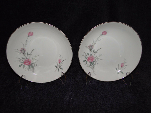 Fine China of Japan Golden Rose Berry Bowls Fruit Set of 2 | DR Vintage Dinnerware and Replacements