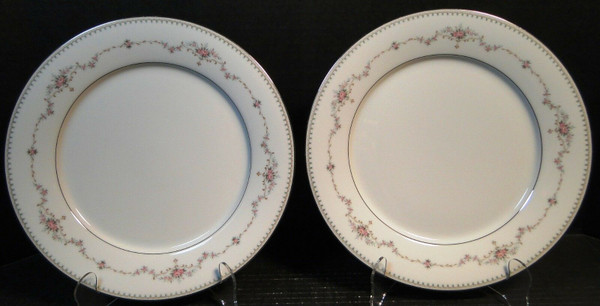 Noritake Fairmont Dinner Plates 6102 10 1/2" Set of 2 | DR Vintage Dinnerware and Replacements