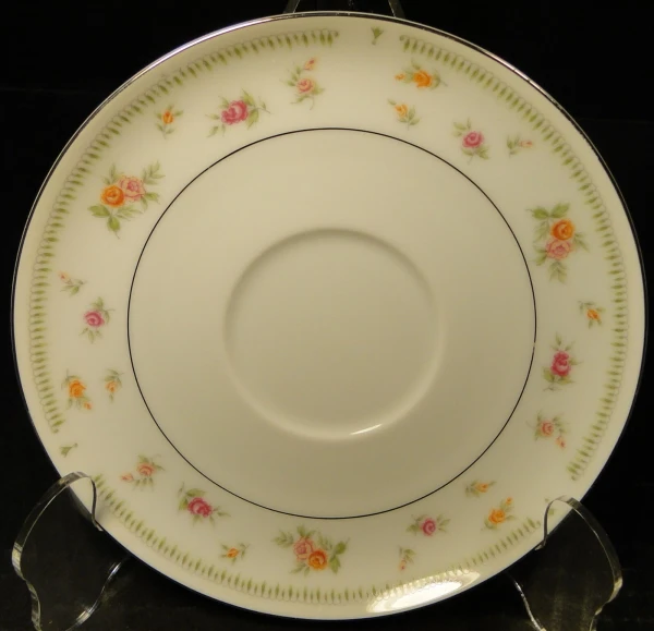 Abingdon China Saucer Fine Porcelain Japan Excellent