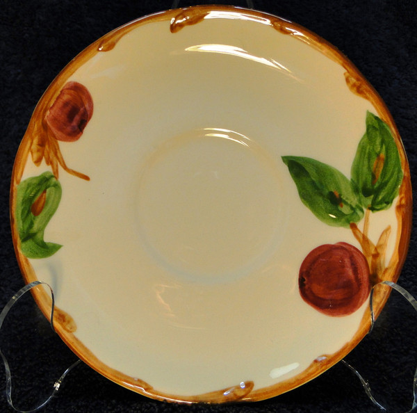 Vintage Franciscan Apple Saucer - USA Backstamp Excellent