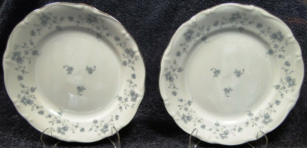 Johann Haviland Blue Garland Traditions Dinner Plates 10" Set of 2 | DR Vintage Dinnerware Replacements