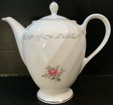 Fine China of Japan Royal Swirl Coffee Teapot Cup DR Vintage
