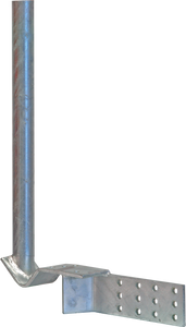 Digitek Single Arm Gutter Mount - Galvanised