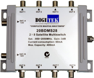 Digitek 2 Input 8 Way Multiswitch Digitek 2 Input 8 Way Multiswitch