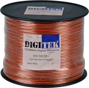 Digitek 30 Strand Figure 8 Speaker Cable - 100m Reel