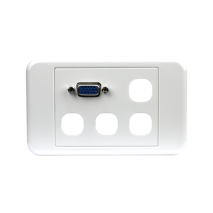 Digitek VGA Female to VGA Female & 4 Gang Wallplate
