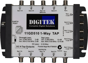 Digitek 5 Wire Tap - 10dB Digitek 5 Wire Tap - 10dB