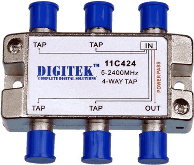 Digitek 4 Drop 24dB 5-2400Mhz Coupler