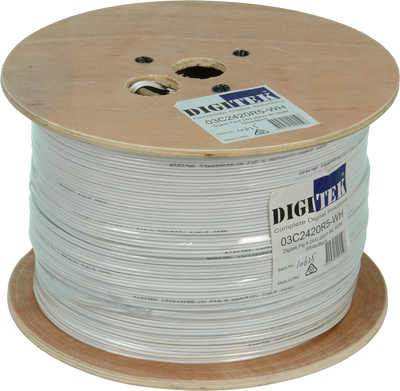 Digitek Figure 8 24 Strand/0.20mm 500m Reel - White