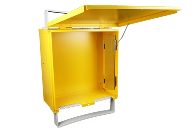 Digitek 27MBTSE-BOX High Vis Yellow Empty Temp Meter Box - BOX ONLY