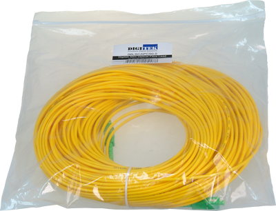 Digitek Optical Fiber Simplex SC-APC to SC-APC Patch Lead - 50M