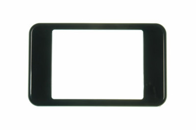 Digitek 2 Gang Wallplate (No Mech) - Black