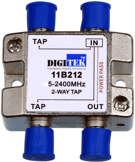 Digitek 2 Drop 12dB 5-2400MHz Coupler