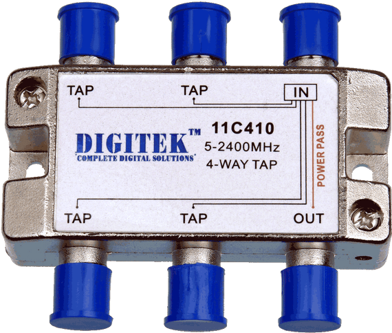 Digitek 4 Drop 10dB 5-2400MHz Coupler