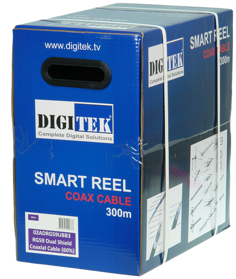 Digitek RG59UB 60% 300M Smart Reel (Box)