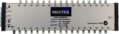 Digitek 5 Input 32 Output Multiswitch