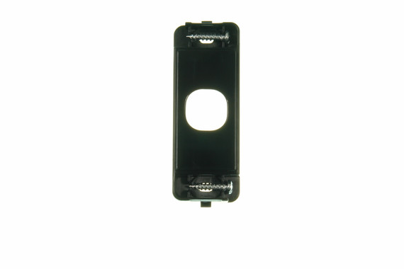 Digitek 1 Gang Architrave Wallplate - Black