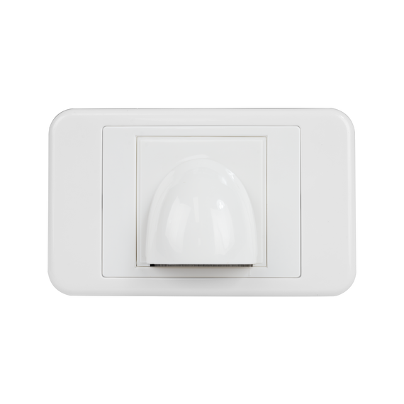 Media Wall Plate with Detachable Front Panel