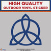 John Paul Jones Led Zeppelin Blue, Die Cut High Quality Vinyl Stickers