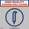 Robert Plant Led Zeppelin Blue, Die Cut High Quality Vinyl Stickers