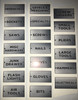 Custom Tool box garage organization labels Set of 20 vinyl sticker decals - Colorado Sticker